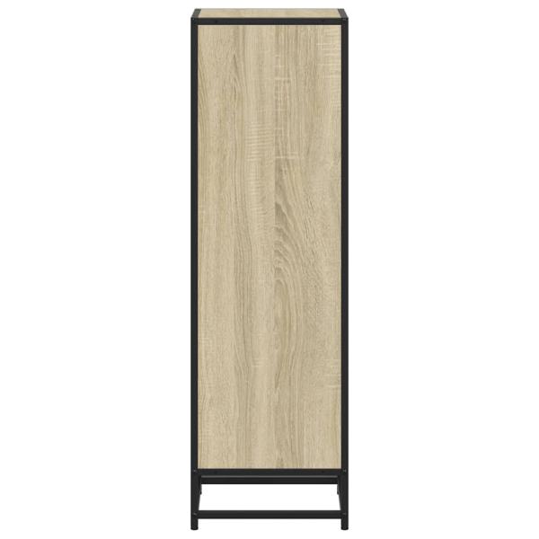 Bücherregal Sonoma-Eiche 33,5x33x107,5 cm Holzwerkstoff