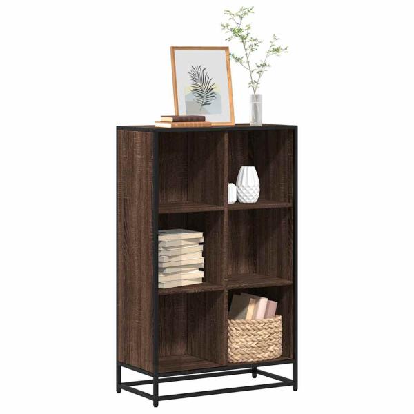 ARDEBO.de - Bücherregal Braun Eichen-Optik 65,5x33x107,5 cm Holzwerkstoff