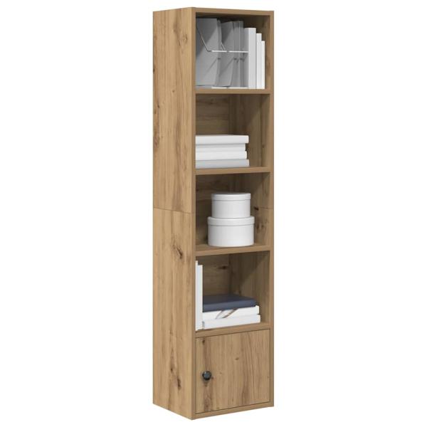 ARDEBO.de - Bücherregal Artisan-Eiche 31x24x127 cm Holzwerkstoff