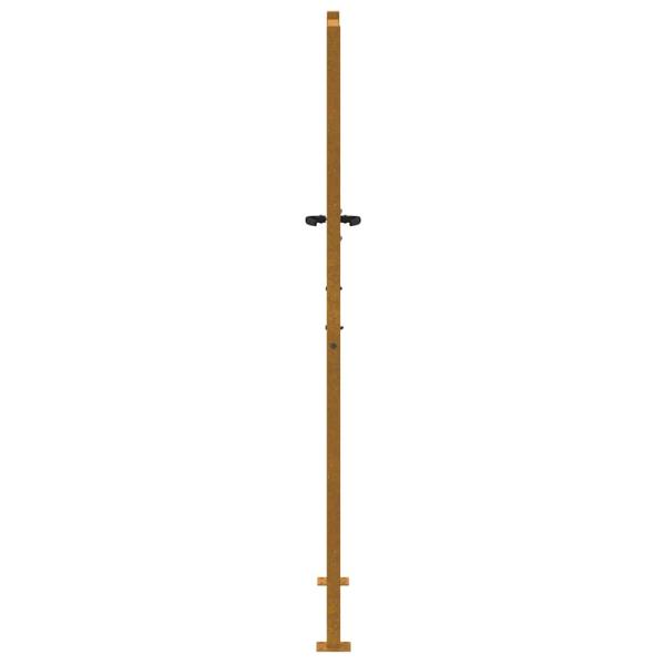 Gartentor 105x180 cm Cortenstahl Baum-Design
