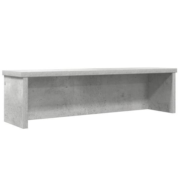 ARDEBO.de - Küchenregal Stapelbar Betongrau 50x15x16 cm Holzwerkstoff