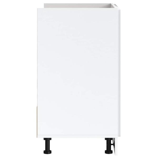 Spülenunterschrank Porto Weiß 80x46x81,5 cm Holzwerkstoff