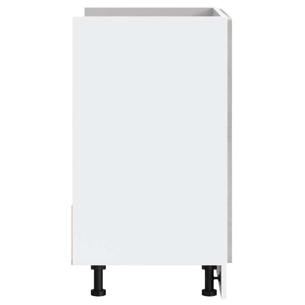 Spülenunterschrank Porto Betongrau 80x46x81,5 cm Holzwerkstoff