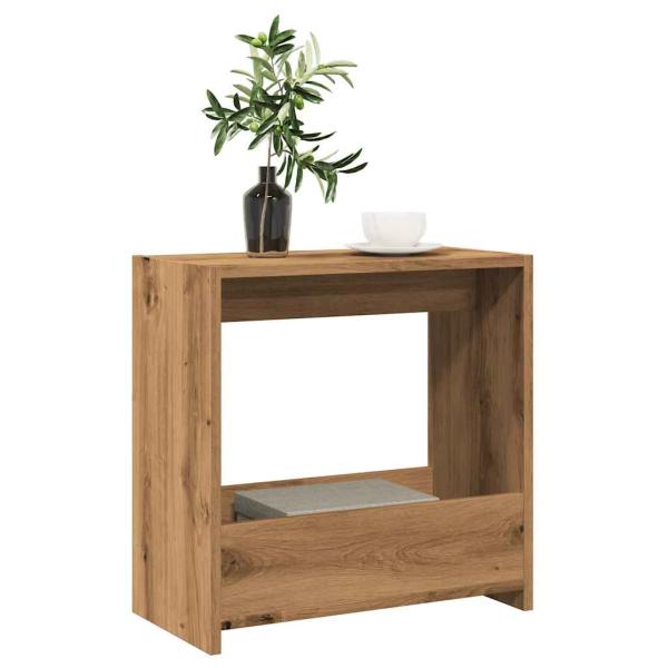 ARDEBO.de - Beistelltisch Artisan-Eiche 50x26x50 cm Holzwerkstoff
