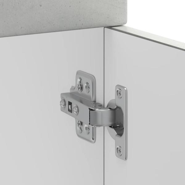 Küchenunterschrank Kalmar Betongrau Holzwerkstoff