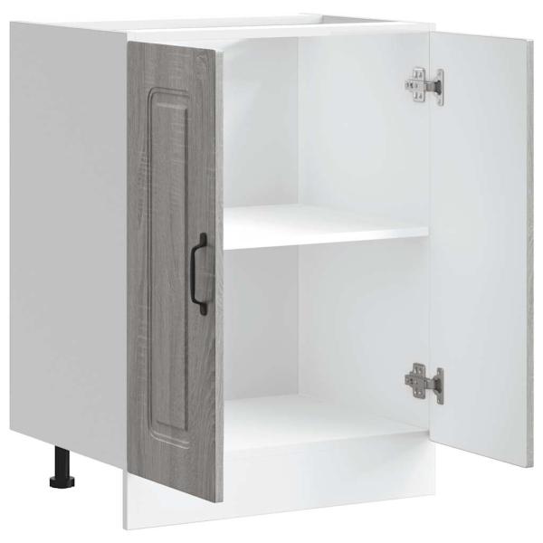 Spülenunterschrank Kalmar Grau Sonoma 60x46x81,5 cm