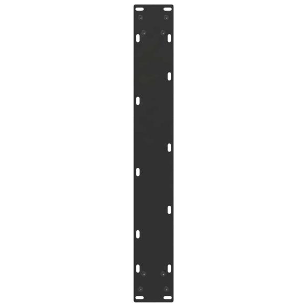 Couchtischbeine U-Form 2 Stk. Schwarz 60x(72-73) cm Stahl