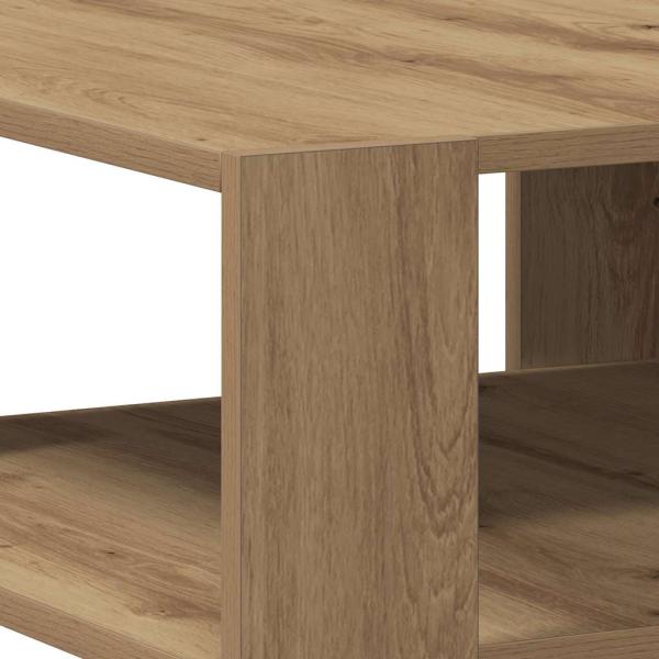 Couchtisch Artisan-Eiche 58x58x40 cm Holzwerkstoff