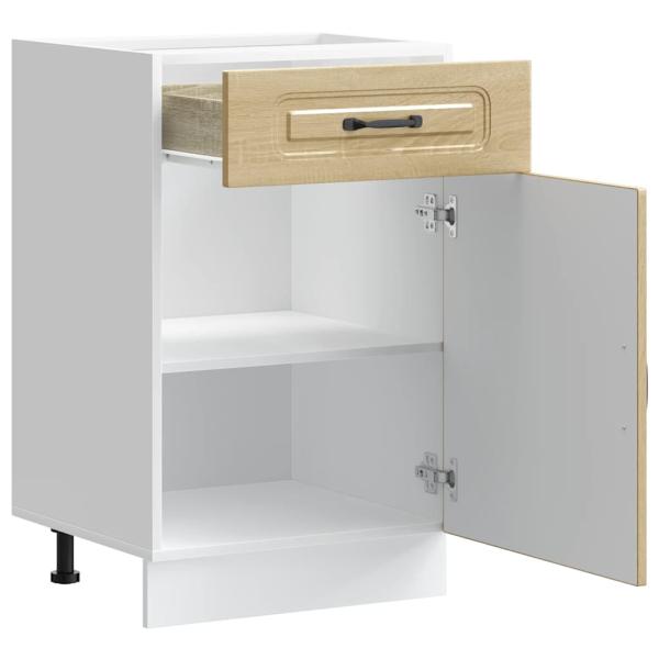 Küchenunterschrank Kalmar Sonoma-Eiche Holzwerkstoff