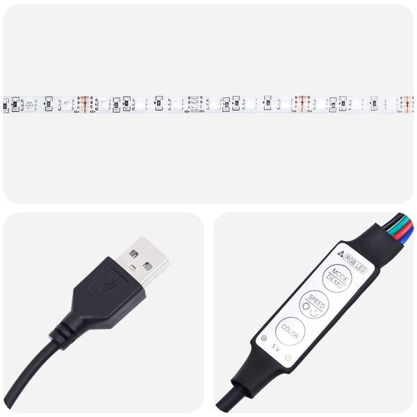 Wand-Nachttisch mit LED-Leuchten Grau Sonoma