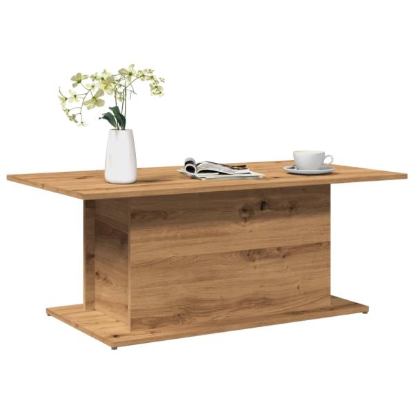 ARDEBO.de - Couchtisch Artisan-Eiche 102x55,5x40 cm Holzwerkstoff