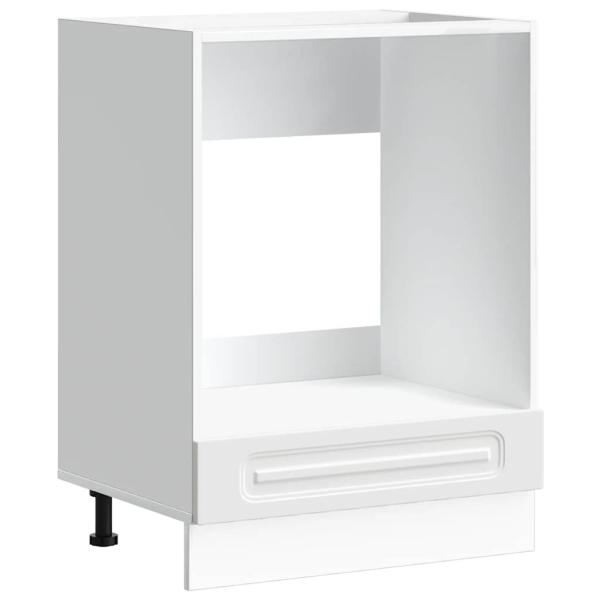 Herdumbauschrank Kalmar Weiß Holzwerkstoff