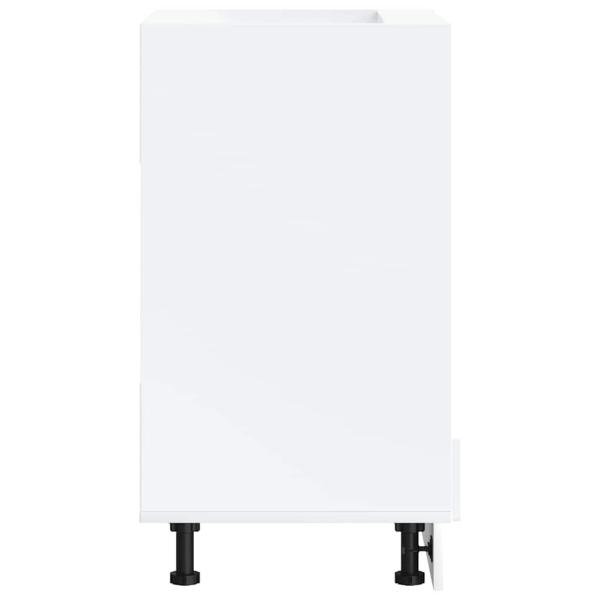 Herdumbauschrank Kalmar Weiß Holzwerkstoff