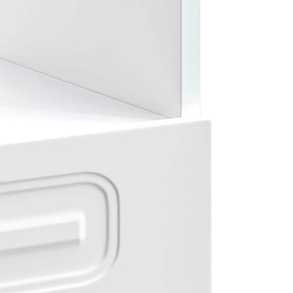 Herdumbauschrank Kalmar Weiß Holzwerkstoff