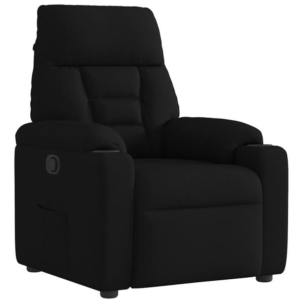 ARDEBO.de - Relaxsessel Schwarz Stoff