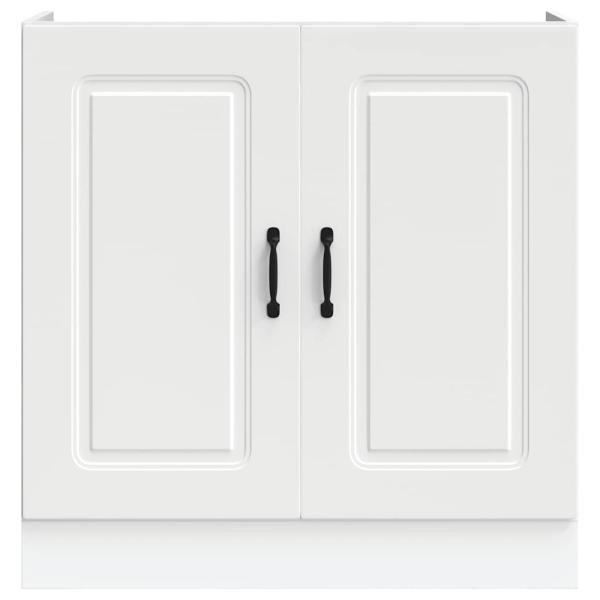Spülenunterschrank Kalmar Weiß 80x46x81,5 cm Holzwerkstoff