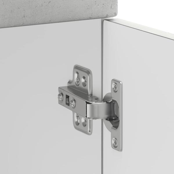 Küchenunterschrank Kalmar Betongrau Holzwerkstoff