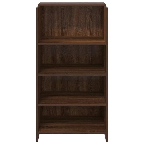 Empfangstheke Braun Eichen-Optik 55x50x103,5 cm Holzwerkstoff