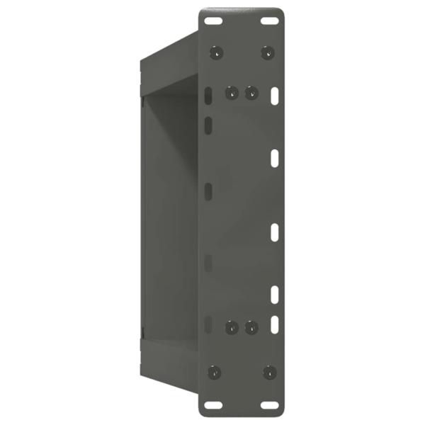 Couchtischbeine U-Form 2 Stk. Anthrazit 38x(42-43) cm Stahl