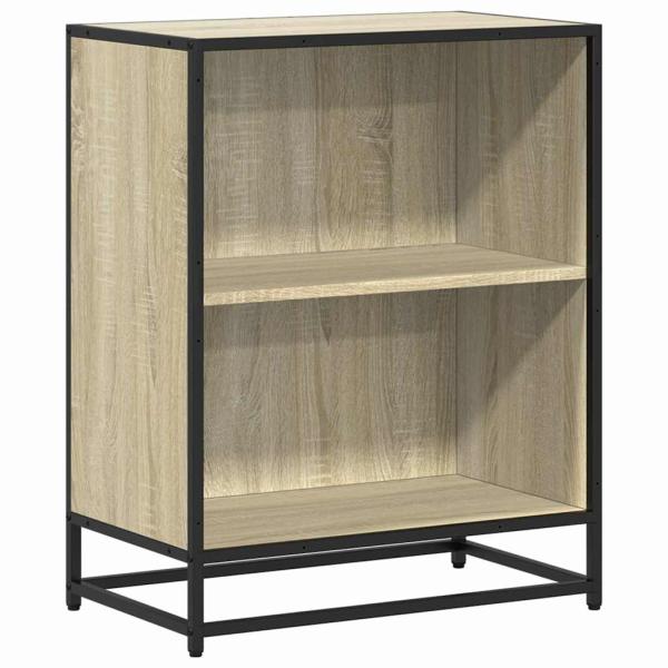 Bücherregal Sonoma-Eiche 60x35x76 cm Holzwerkstoff