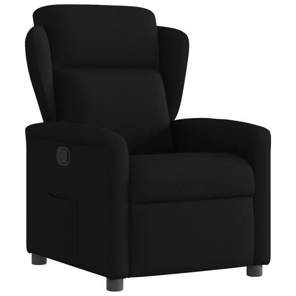 ARDEBO.de - Relaxsessel Schwarz Stoff