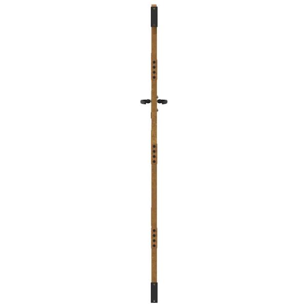 Gartentor 85x175 cm Cortenstahl Gras-Design
