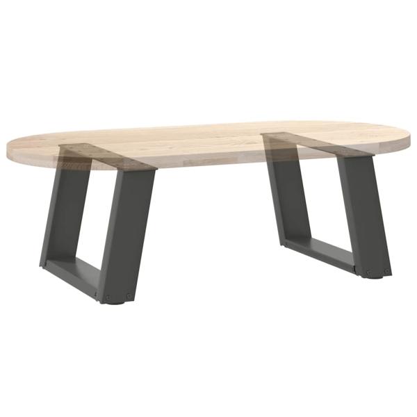 Couchtischbeine U-Form 2 Stk. Anthrazit 40x(30-31) cm Stahl