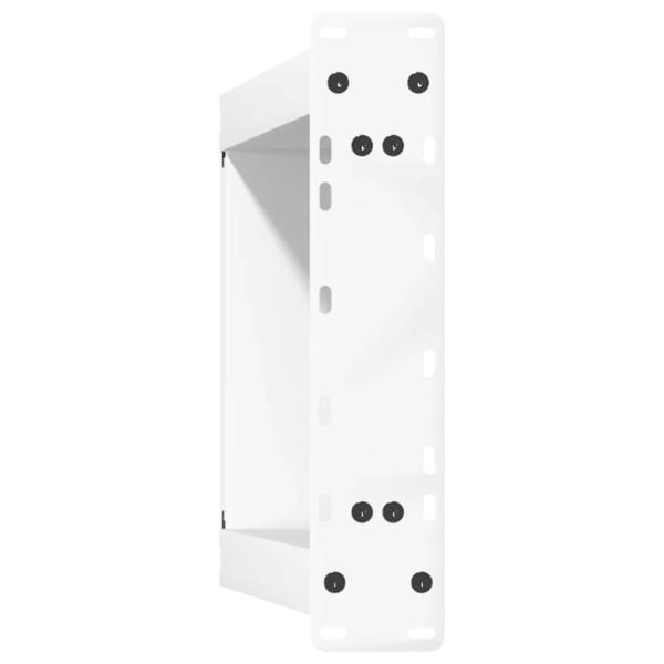 Couchtischbeine U-Form 2 Stk. Weiß 38x(42-43) cm Stahl