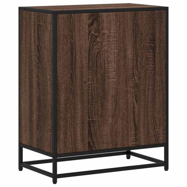 Bücherregal Braun Eichen-Optik 60x35x76 cm Holzwerkstoff