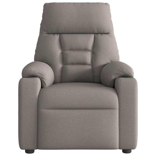 ARDEBO.de - Relaxsessel Taupe Stoff
