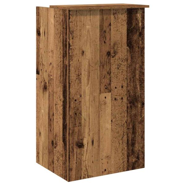 Empfangstheke Altholz-Optik 55x50x103,5 cm Holzwerkstoff