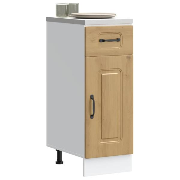 ARDEBO.de - Küchenunterschrank Kalmar Artisan-Eiche Holzwerkstoff
