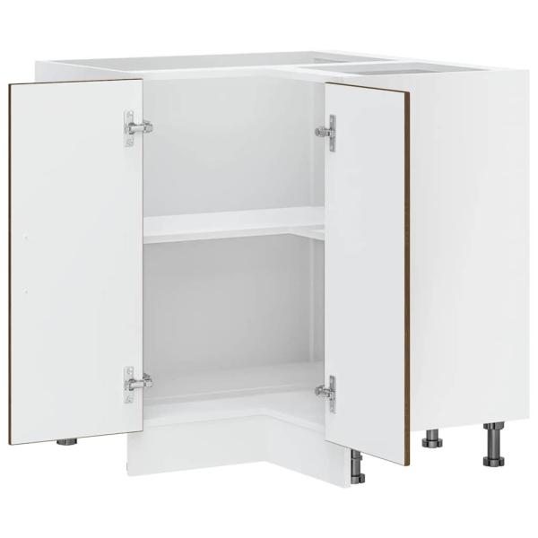 Küchen-Eckunterschrank Kalmar Braun Eichen-Optik Holzwerkstoff