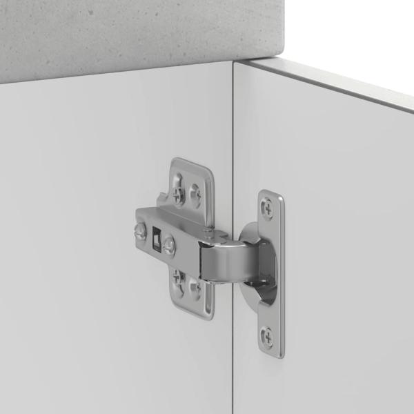 Küchenunterschrank Kalmar Betongrau Holzwerkstoff