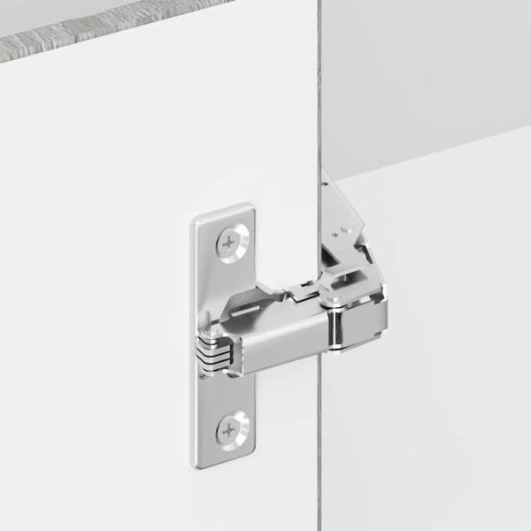 Küchen-Eckunterschrank Kalmar Grau Sonoma Holzwerkstoff