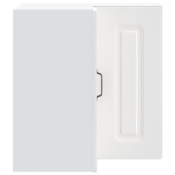 Küchen-Eckhängeschrank Kalmar Weiß Holzwerkstoff