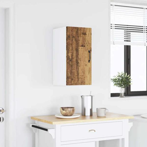 ARDEBO.de - Küchen-Hängeschrank Kalmar Altholz-Optik Holzwerkstoff
