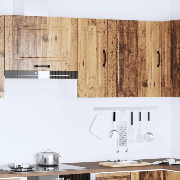 Küchen-Hängeschrank Kalmar Altholz-Optik Holzwerkstoff