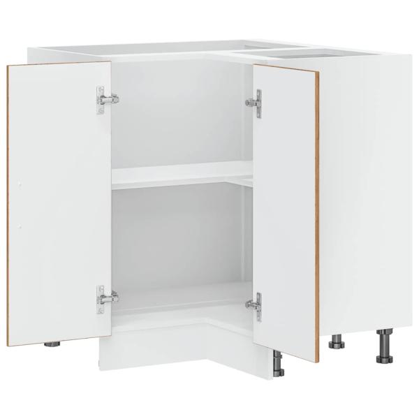 Küchen-Eckunterschrank Kalmar Altholz-Optik Holzwerkstoff