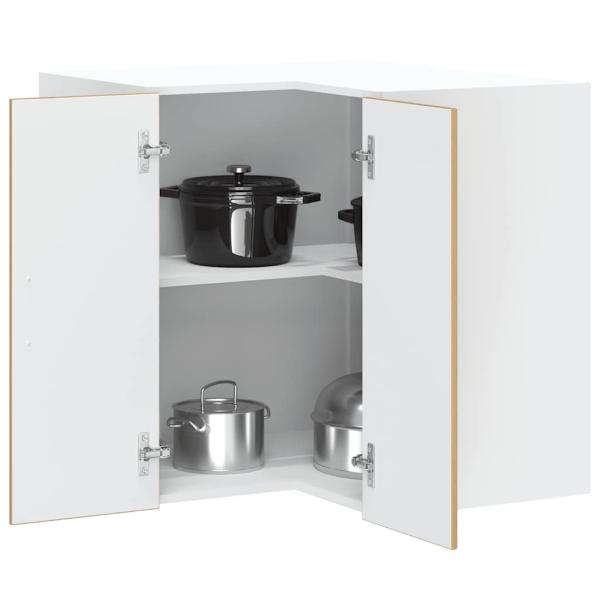 ARDEBO.de - Küchen-Eckhängeschrank Kalmar Artisan-Eiche Holzwerkstoff