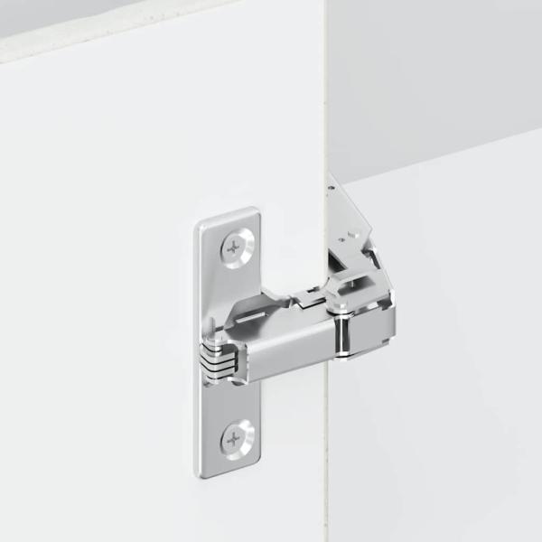 Küchen-Eckhängeschrank Kalmar Betongrau Holzwerkstoff