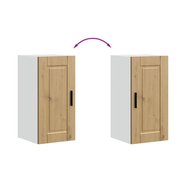 Küchen-Hängeschrank Porto Artisan-Eiche Holzwerkstoff