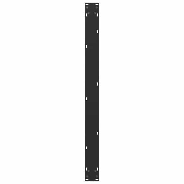ARDEBO.de - Esstischbeine U-Form 3 Stk. Schwarz 100x(72-73) cm Stahl