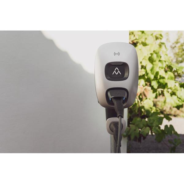 ARDEBO.de Charge Amps Dawn Wallbox, 22kW, 3-Polig, 32A, Silber (130297)