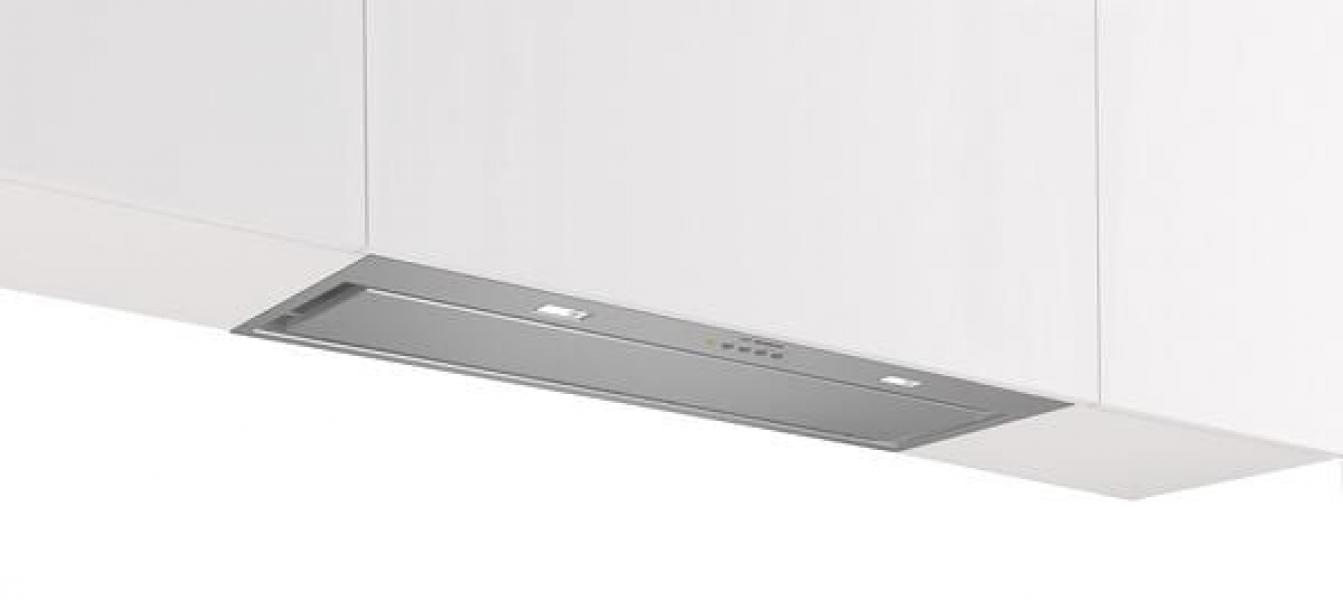 ARDEBO.de Bosch DLN87AC50 Lüfterbaustein, 86 cm breit, LED-Beleuchtung, Metallfettfilter, Edelstahl