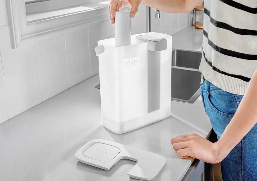 Philips AWP2980WH/31 Instant Wasserfilter, 3L, weiß