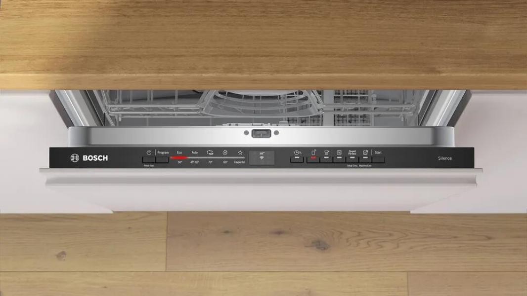 Bosch SMV2ITX09E Serie 2 Vollintegrierter Geschirrspüler, 60 cm breit, 13 Maßgedecken, HomeConnect, AquaStop, Info Light