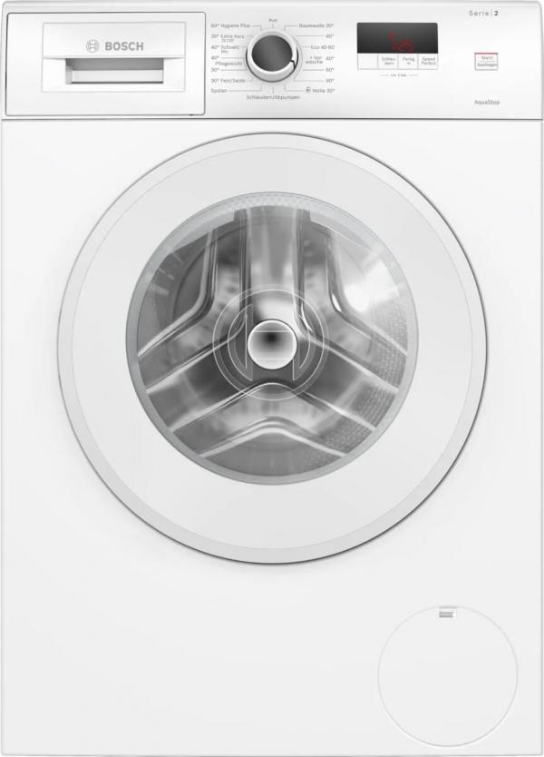ARDEBO.de Bosch WGE02471 Serie 2 7kg Frontlader Waschmaschine, 60 cm breit, 1400 U/Min, AquaStop, Speed Perfect, Active Water Plus, Nachlegefunktion, weiß