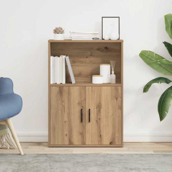 Bücherregal Artisan-Eiche 60x24x85 cm Holzwerkstoff