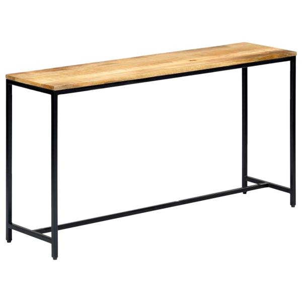 Konsolentisch 140 x 35 x 76 cm Massivholz Mango